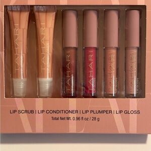 🆕 Tahari Lip Plumper Care and Gloss -  Set of 6 🆕